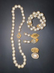 1950s Miriam Haskell vintage jewelry