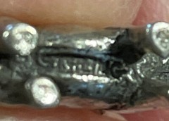 Silvertone Great Adventure Theme Park Rhinoceros Charm