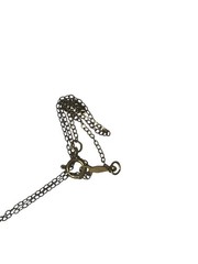 Vintage 14K Yellow Gold Black Onyx Teardrop Pendant