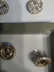 Gucci Hermès Mixed Lot 12pc Women’s Fashion Jewelry Earrings Ring Rhinestone