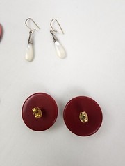 VTG Lot of 6 Pierced Earrings Various Colors and Styles Post Dangle Hook Fashion