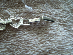 AVON Small Hearts Bracelet, Silver Tone Metal, Shiny & Textured Finishes