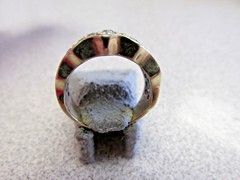 1.50 ctw Diamond Pave Ring in 14k Gold size 6.25 SI1-2 G Diamonds Make Offer