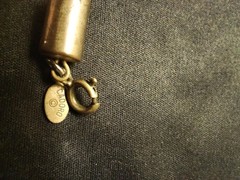 Codoro Silk Braided Gold Half Moon Neckace