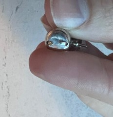 Vintage Sterling Silver Wishing Well Water Charm 3D Moveable Handle