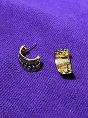 Vintage Push On Earrings