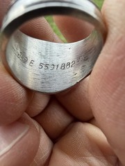 Vintage Military Us Army Returned Class Ring ( 10.4% Palladium)