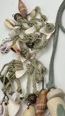 Vintage Nature Jewelry Lot of 8 Beaded Necklace, Shell Earrings Beach