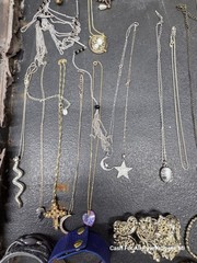 VINTAG 1970-1990 Retro Mcm JEWELRY 80 PC LOT NECKLACE BRACELET RINGS EARRINGS