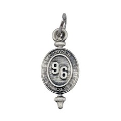 Vintage Sterling Silver 925 Class of 96 Pendant