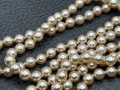 KJL Kenneth Jay Lane Faux Pearl Double Strand Opera 36” Long Necklace Rhinestone