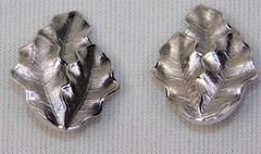 Vtg Whiting & Davis Silver Rivoli Fire AB Stone Hinged Bangle & Clip On Earrings