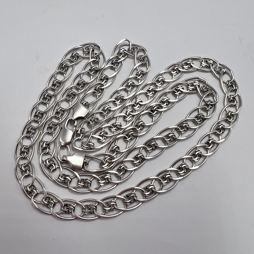 Vintage Necklace Chain Sterling Silver 925 Jewelry Women’s Men’s Stamped 14.44gr