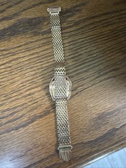 Vintage Rare Signed Kreisler Buckle Bracelet In Gold Tone