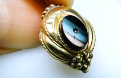 Antique 10k Victorian Gold Earrings