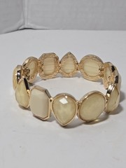 Vintage Goldtone Stretch Bracelet