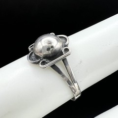 Vintage Ball Design 925 Sterling Silver Ring Child’s Size 4.25 Signed