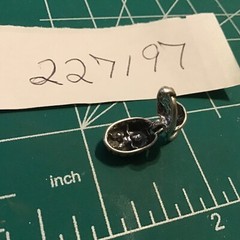 Vintage NUVO Sterling Silver Movable MOSES inside a BASKET Charm