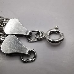 Vintage Very Beautiful Bracelet Jewelry,925 Sterling Silver, Handmade,seal, 8,17