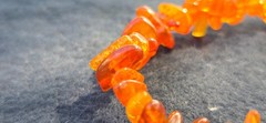 Natural Amber Beads Polished Nuggets Double Strand Necklace 23.3 Grams 36″ Long