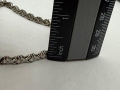 ESTATE STERLING SILVER 925 XOXO CZ PRONG SET STONES TENNIS BRACELET