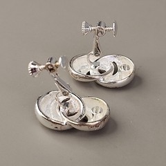 Vintage Clip On Earrings Lot of 3 Kramer Napier TJG Climber Spring