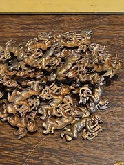 Lot Of 100 Matching Cherubs France Vintage 60s Brass Stampings Findings Jewelry