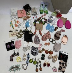 Vintage To Now EARRINGS — 50+MATCHED PAIRS . EXCELLENT CONDITION!