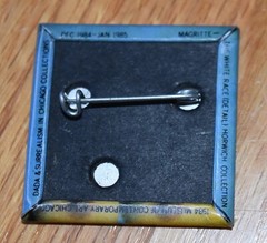 Magritte Surrealism Art Museum Pin Dada Portrait Modern Art Institute Chicago