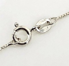 Vintage .925 Sterling Silver & Brass Ornate Antiqued Petite Pendant Necklace 18″