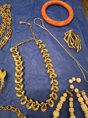 Vintage Jewelry. Monet, Napier, Coro, Givenchy, Joan Rivers, Ora, Bulova, Etc