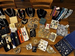Estate Jewelry LOT 320+ QVC Designer 925 Silver RINGS Earrings Necklace Bracelet