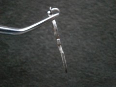 Tuareg Timia Cross Amulet Talisman Vtg 958 Silver Bracelet Charm Pendant 2.0g