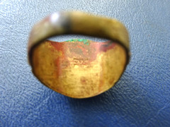 Vintage Copper Military Ring