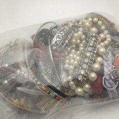 3+ LB Lot WEARABLE Jewelry Vintage Modern Great For Wear Or Arts Crafts