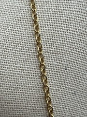 Avon Queensbury Amethyst 1974 Necklace Victorian Revival Gold Tone Chain