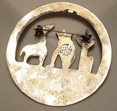 Tlaquepaque Jal Sterling Silver Pin Swiss Itch Sweep Mexico 1969 Spiel