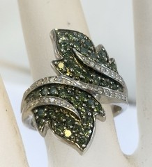 Vintage 925 Sterling Marcasite Wings Ring Size 7 1/8 18mm X 24mm Center