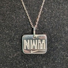 Tiffany & Co. Sterling Silver Nike Women’s Marathon I RUN TO BE Necklace 23″ NWM