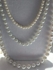 Vintage Faux Pearls Collection Of Three