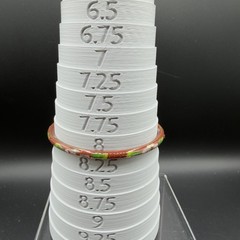 5 Vintage Chinese Cloisonné Bangle Bracelets Set Enamel Floral Multicolor