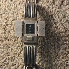 lot of pin, belt buckel and watches