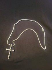 Vintage Gothic Cross Skull Pendant Necklace Style, Zinc Alloy,for Casual Attire