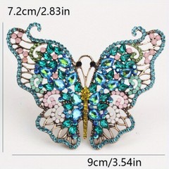 Retro Fashion Creative Cut-out Three-dimensional Butterfly Corsage Accessories