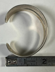 Vintage Remy Taxco 0.925 Sterling Silver Cuff Bracelet 41.9 Grams