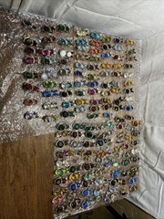 Vintage Mixed No Brand And Doods Cat Pin Rhinestone Brooch Reseller Lot 155pc ￼