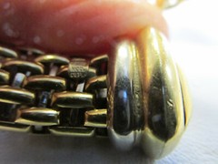 Stunning Italian Flex Bangle Bracelet 18k Gold 77.8 Grams One Size fits all