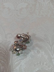 Vintage 1960’s Floral Parure Signed Vendome. This Is A Set of 5 Pieces. As Shown
