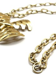 Vintage Trifari Maltese Cross Necklace