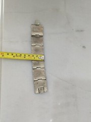 Alpaca MOP Silver Wide Bracelet Signed EGS GUAD JAL, HECHO EN MEXICO